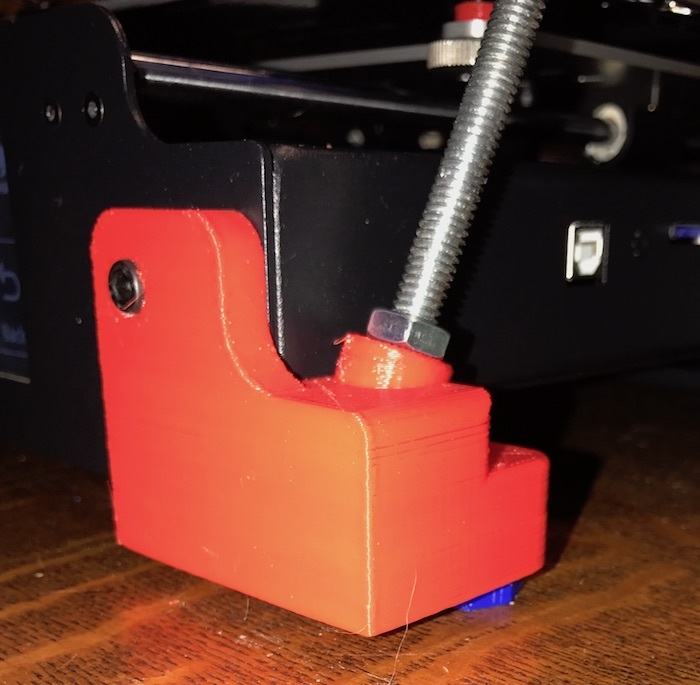 Wanhao i3 Plus Z Brace w_level (feet only)