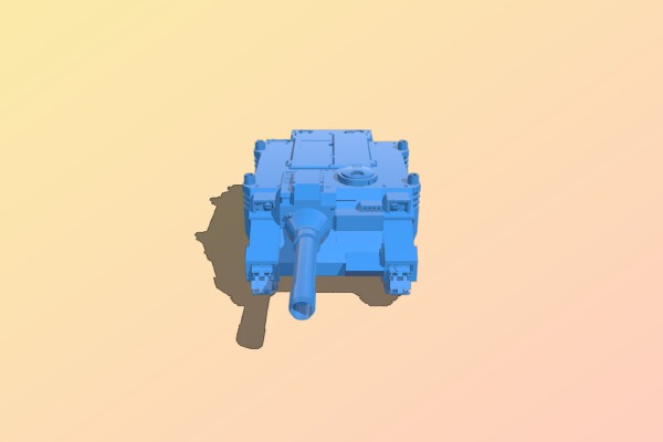 Elefant tank destroyer | 3d print model