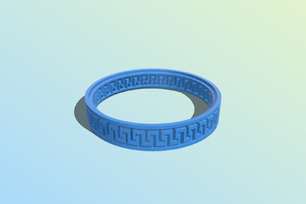 greek bracelet | 3d print model