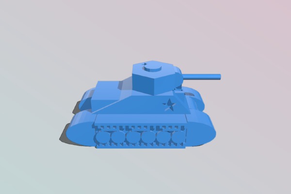 Tank | 3d print model