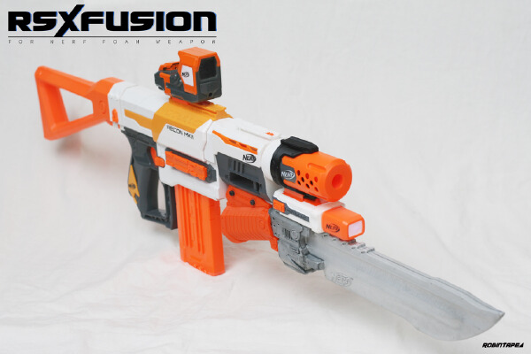 NERF Modulus Barrel Silencer Extra kit (Lite version) | 3d print model