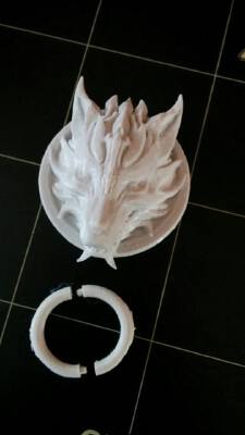 Fenrir broche | 3d print model