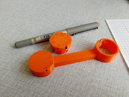 Adjustable offroad Ride Height Gauge | 3d print model
