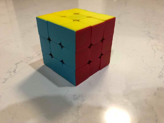 Stickerless 3x3 Rubik's  Cube | 3d print model
