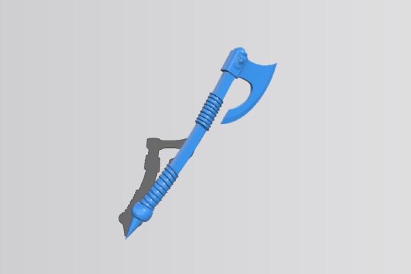 Dark axe | 3d print model
