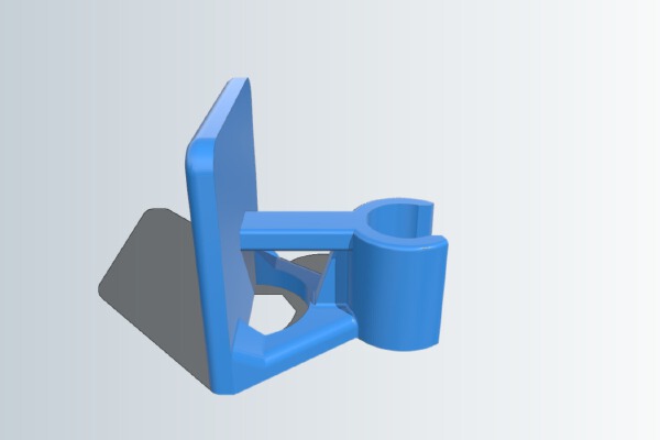 Tornado Foosball Rod Holder, single | 3d print model