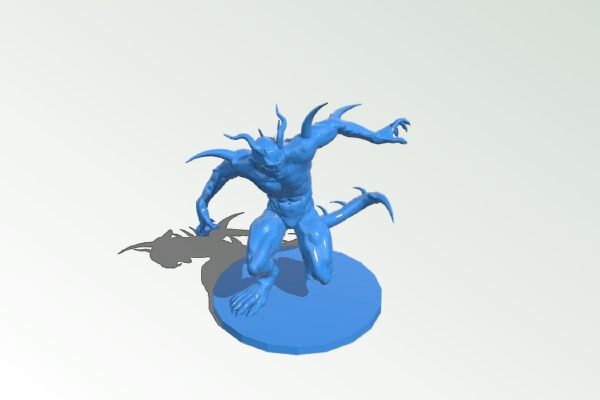 Barbed Devil by Daniel Merrill | 3d print model