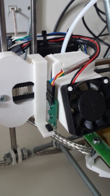 RepRapPro Huxley - Proximity Sensor Upgrade | 3d print model