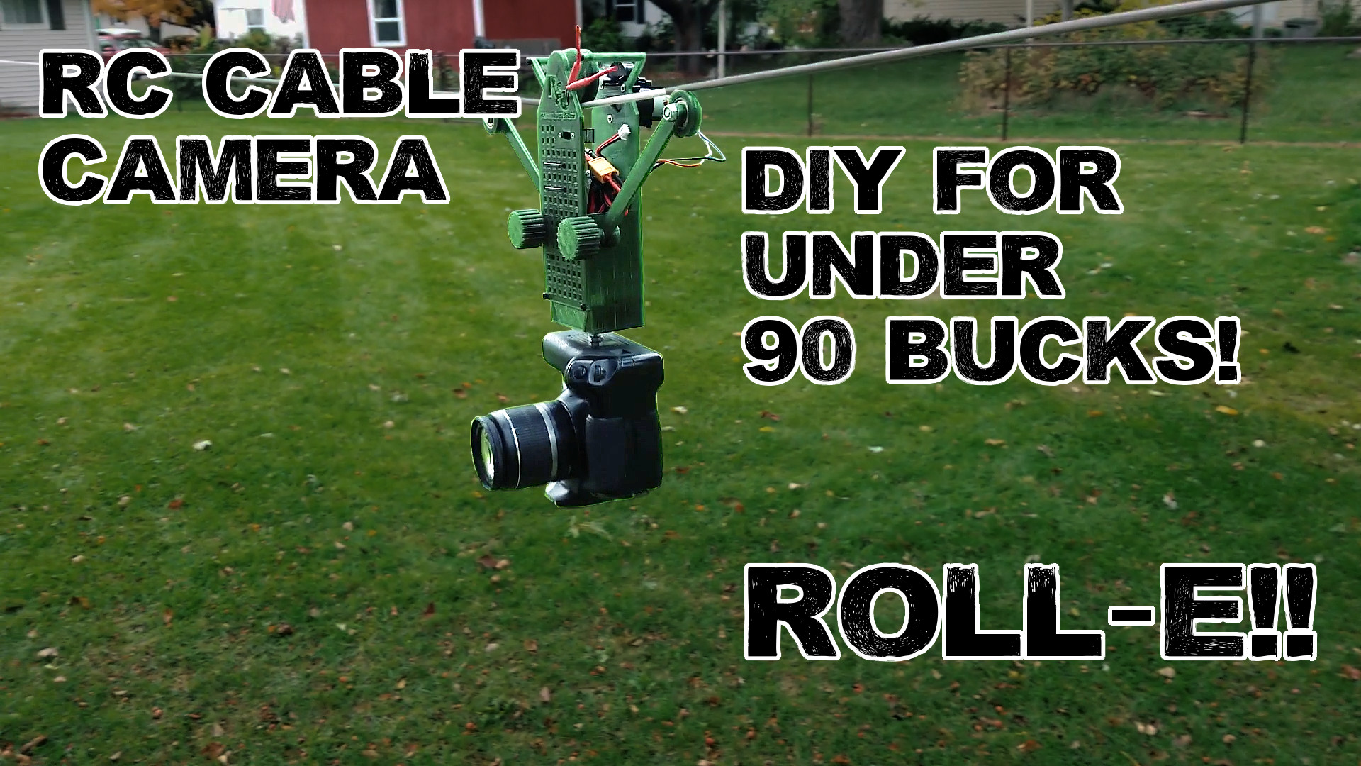 RC Cable Camera - ROLL-E