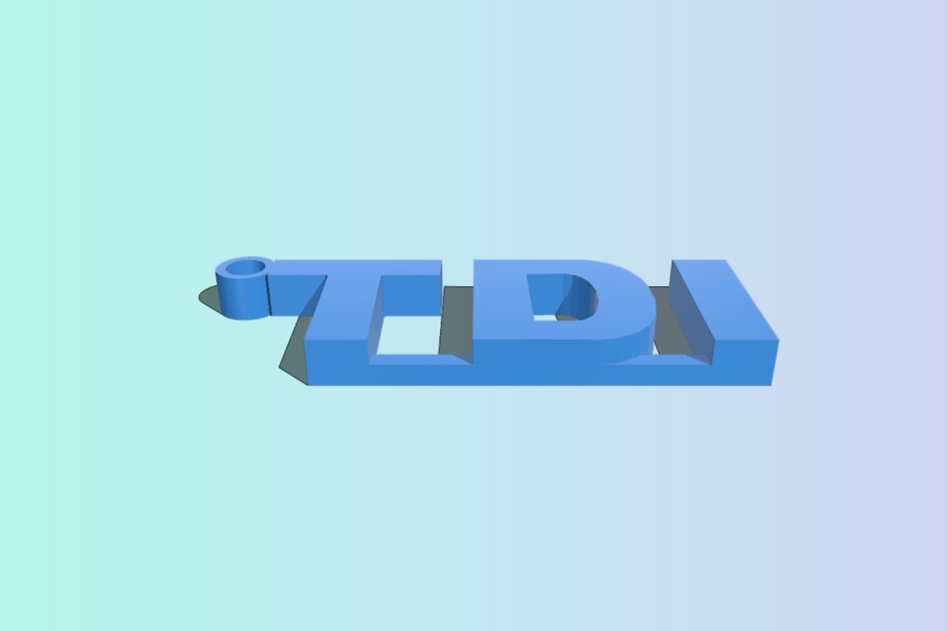 TDI Keychain