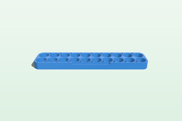 10S 2P 18650 Battery Pack | 3d print model