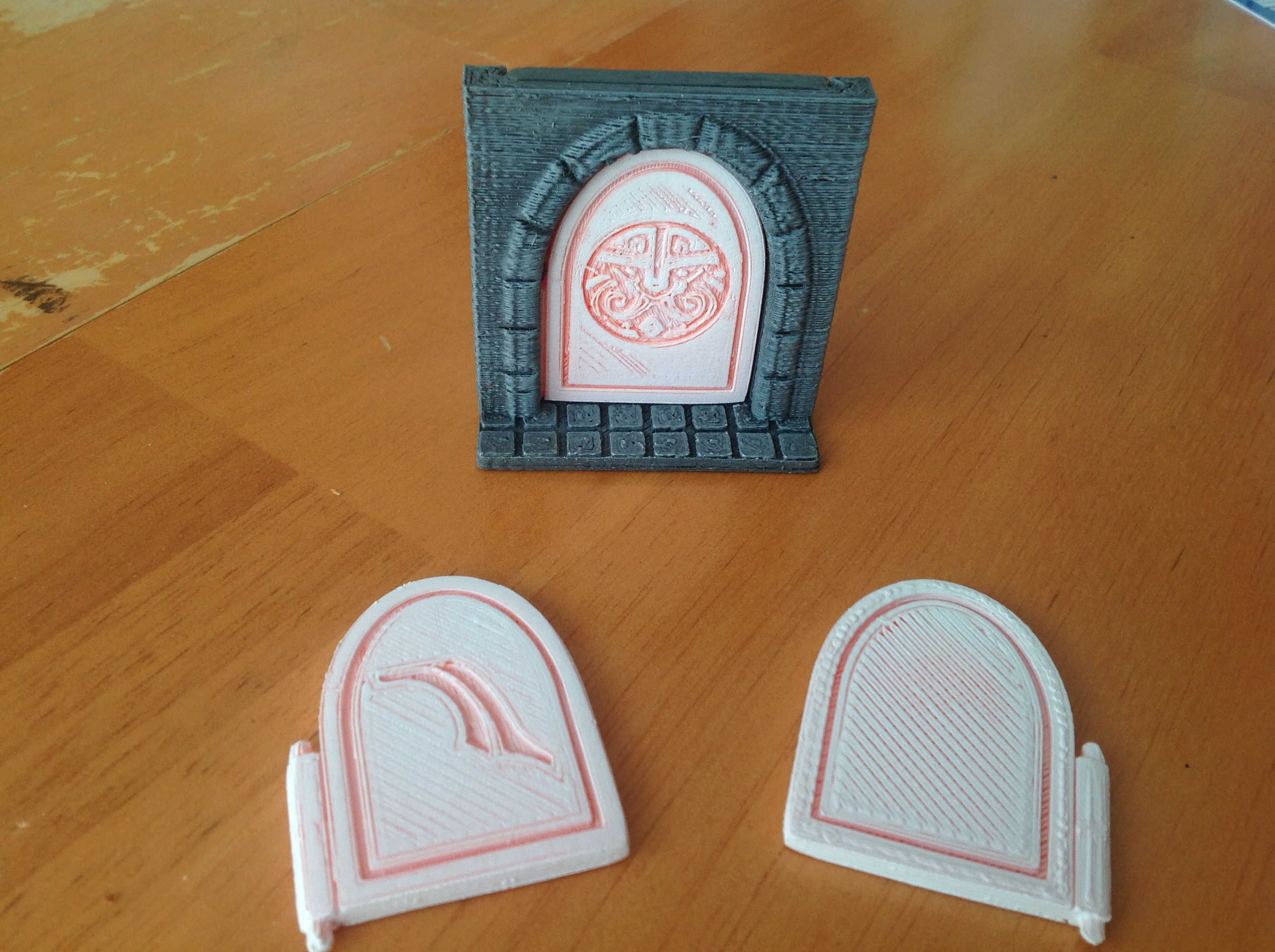 DungeonDoor - Plain_Elven_Dwarven - Miniature Terrain