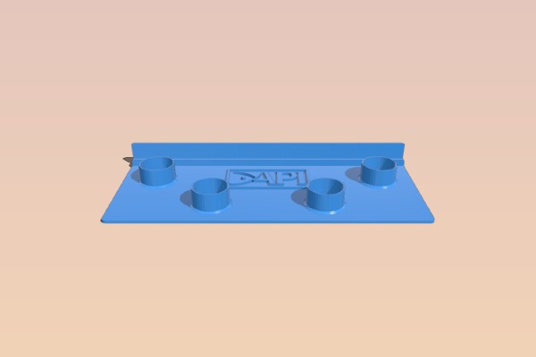API Test tube holder | 3d print model