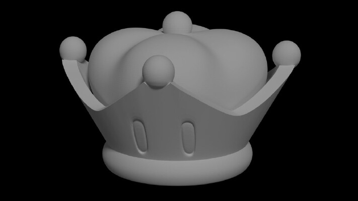 Bowsette Super crown | 3d print model