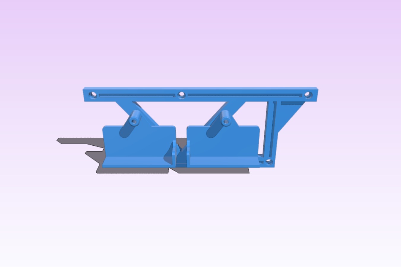 TRX-4 Rear Door Mount Low Profile