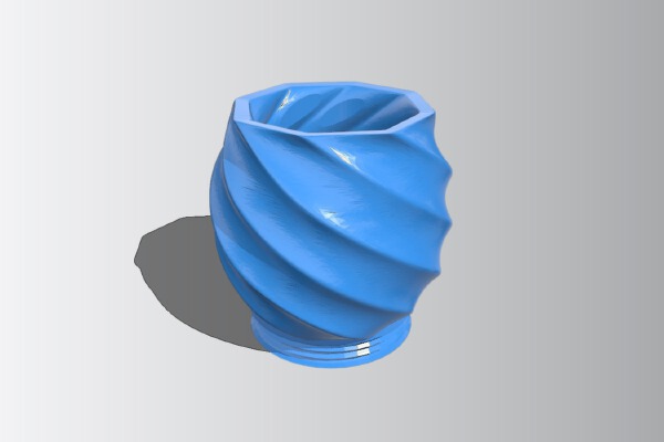 SMOK tank glass protector (Vase design) | 3d print model