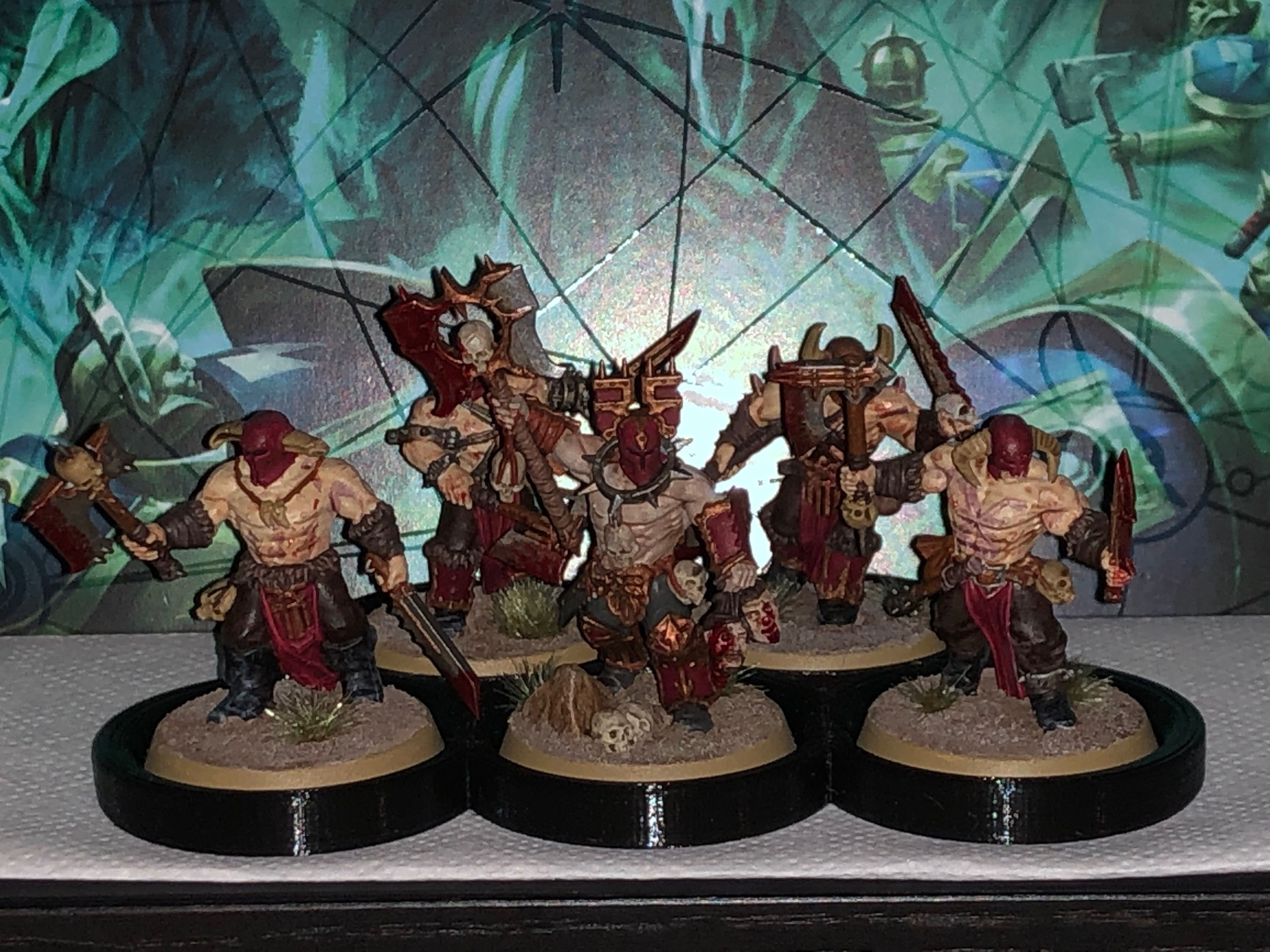 Warhammer player holders (tabletop)