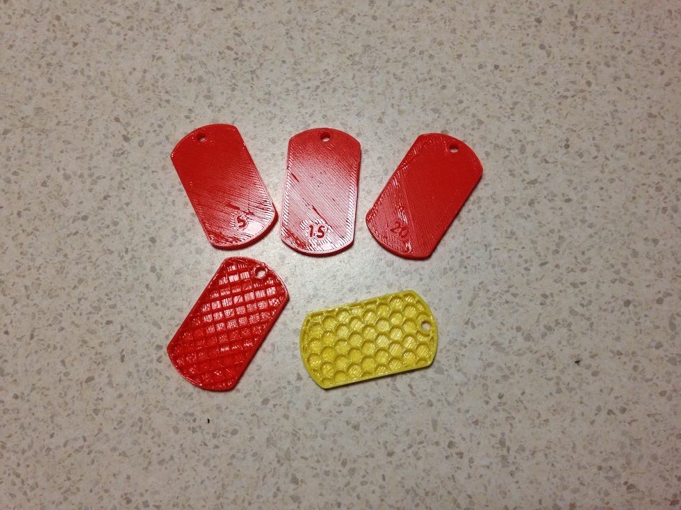Dog Tags for Infill