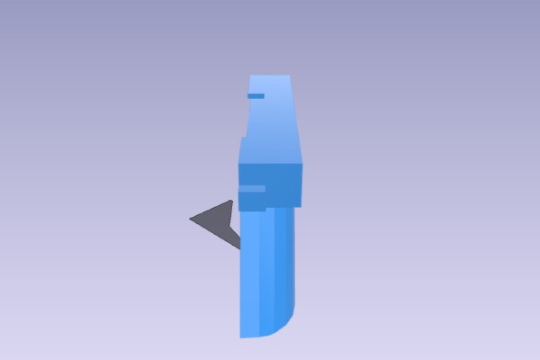 Nerf vortex full auto pistol | 3d print model