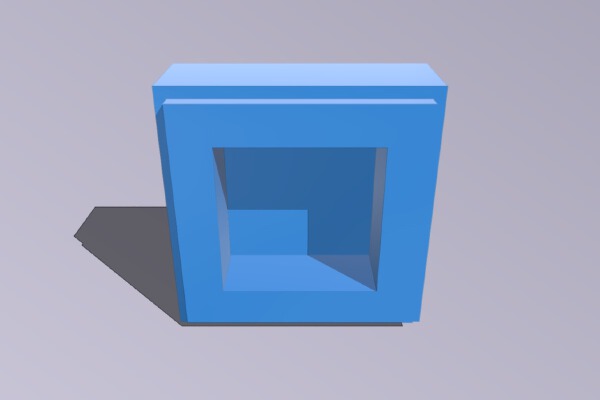 Lego flat tile 1x1 | 3d print model