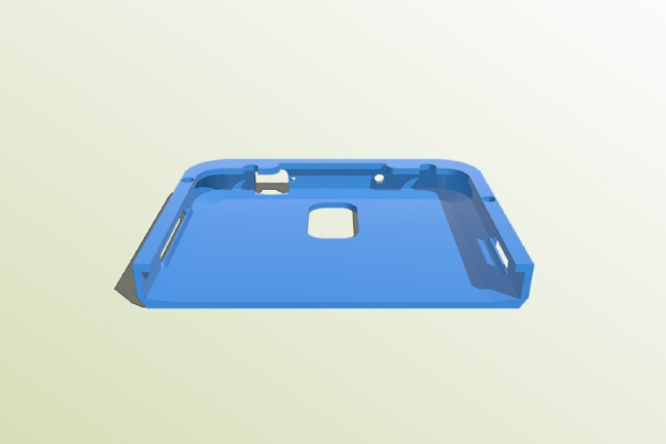 Samsung Galaxy Note 3 Case w_ Cover, Magnetized | 3d print model