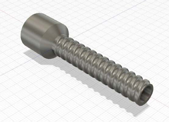 SFU1204 ball screw nut remover and transportation chuck | 3d print model