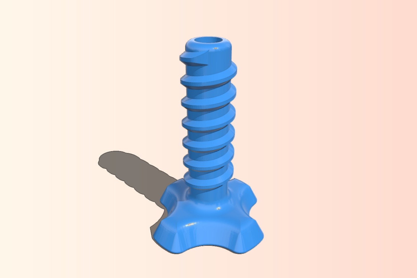 Height-adjustable feet for furniture (for end walls 16 mm)