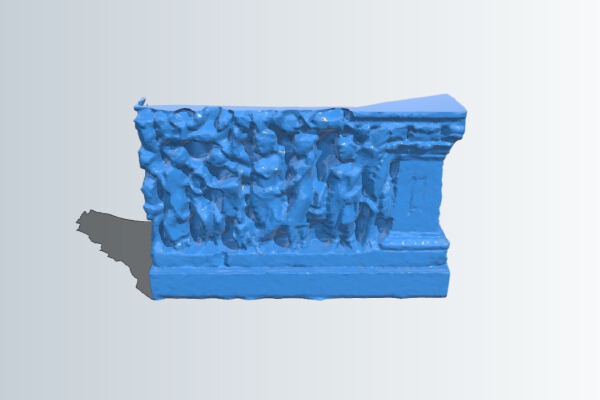 The Birth and the First seven Steps of the Buddha | 3d print model