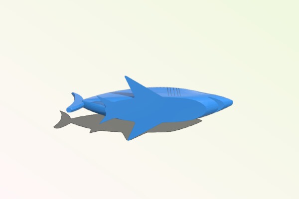 Shark | 3d print model