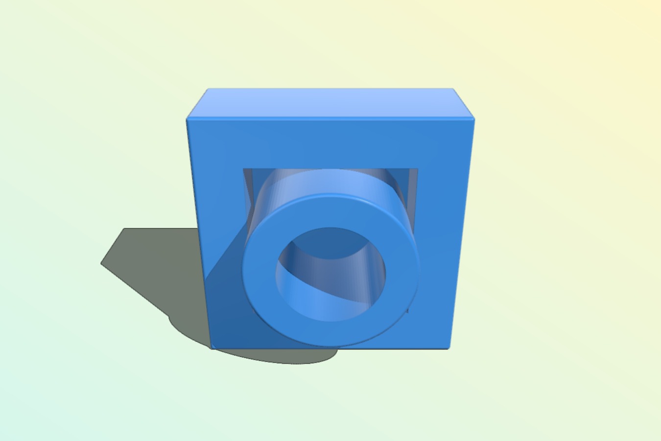 Plate, 1x1, studs on both sides