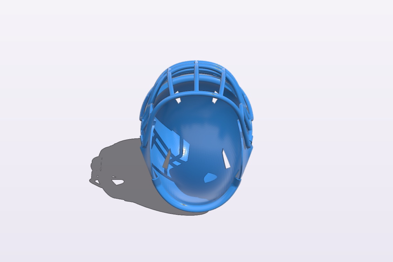 Football Helmet Detailed