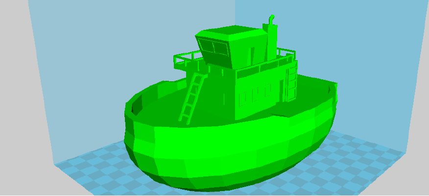 RC TugBoat mini | 3d print model