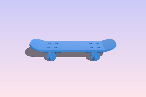 skate | 3d print model
