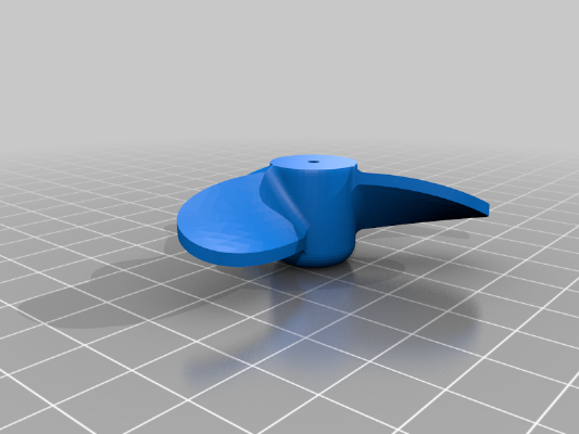 Small RC boat propeller | 3d print model