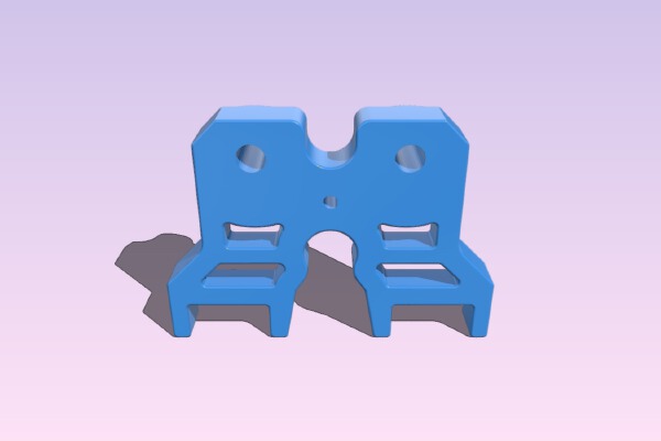 Wanhao Duplicator 4S MK9 Extruder Top Plate Cover | 3d print model