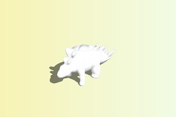 Stegosaurus Dinosaur Planter Pot | 3d print model