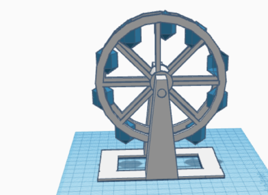 Ferris wheel | 3d print model