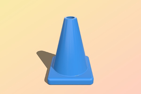 Traffic Cone | 3d print model