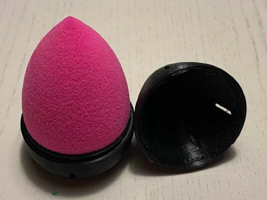 Cosmetic MakeUp Beauty Blender Travel Case | 3d print model