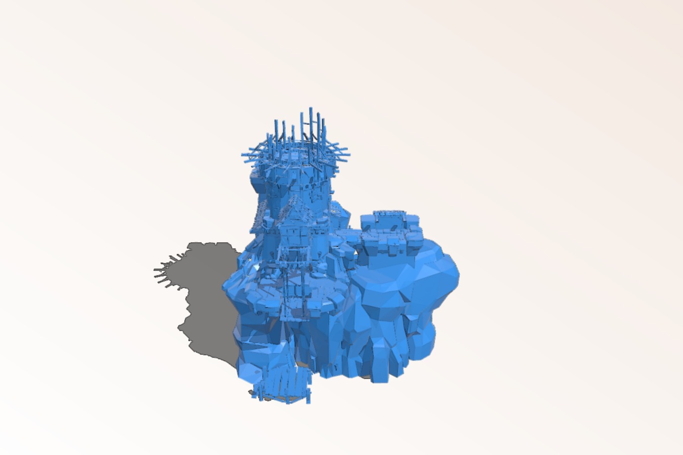 stronghold - 28mm scale - revisit remeshed