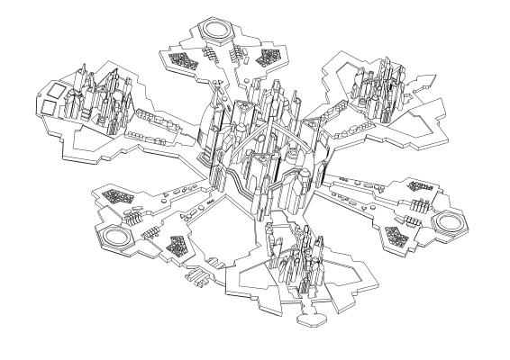 Stargate Atlantis: City of Atlantis | 3d print model