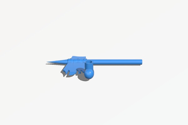 Godzilla vs Kong axe for Kingdom Optimus Primal | 3d print model
