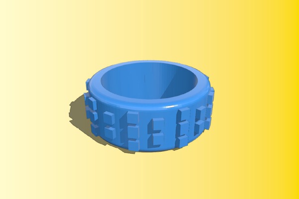 Rally tyre for RC car 1_10 | 3d print model