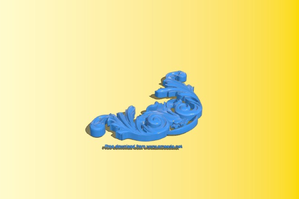 Pattern in the corner | 3d print model
