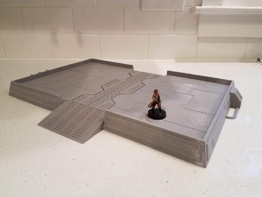 star wars legion landing pad for Ender 3 printers | 3d print model