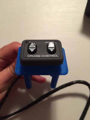 Tiburon - Rostra Cruise Control Switch Mount | 3d print model