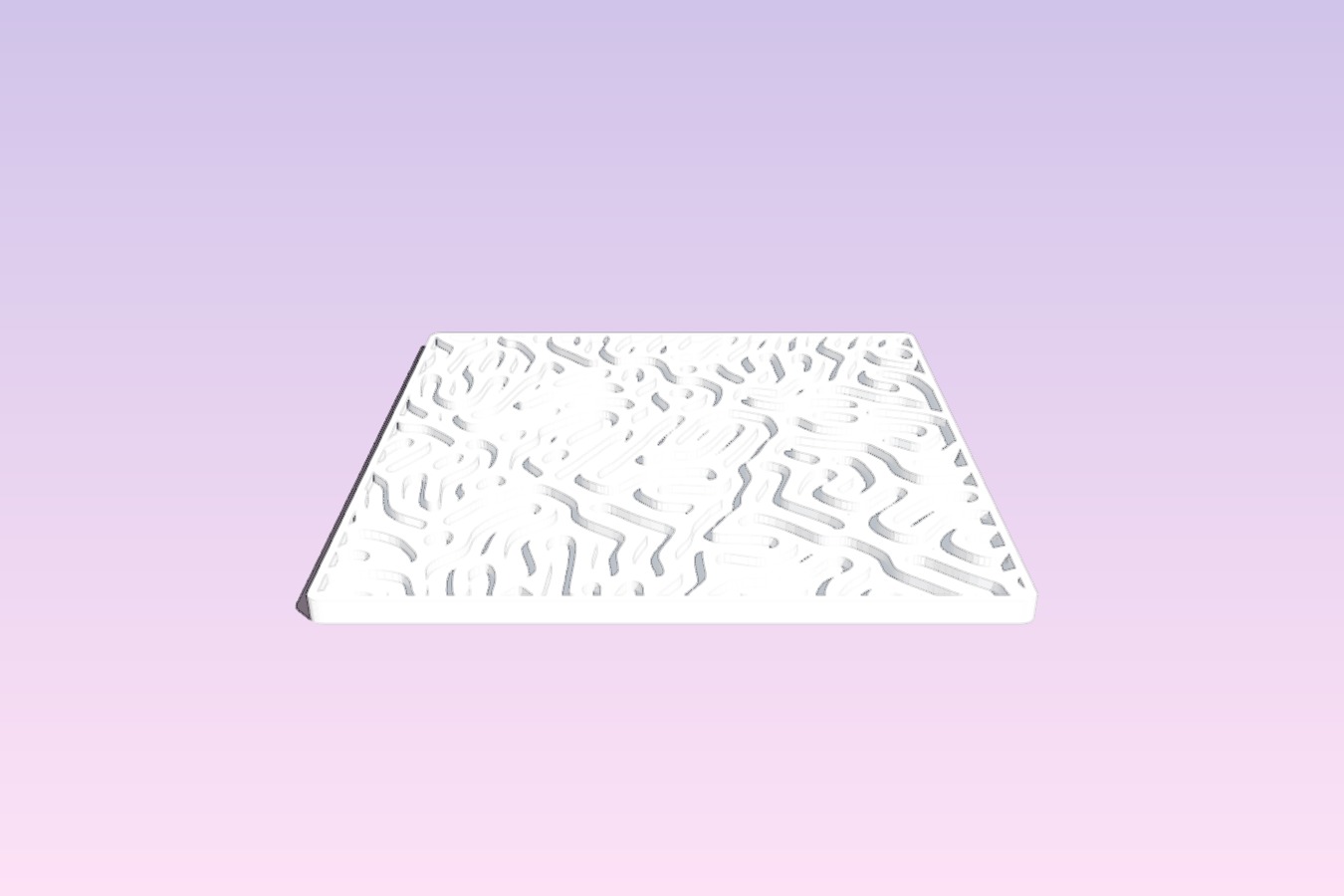 Pelagic Maze (Coaster - Reaction-Diffusion)