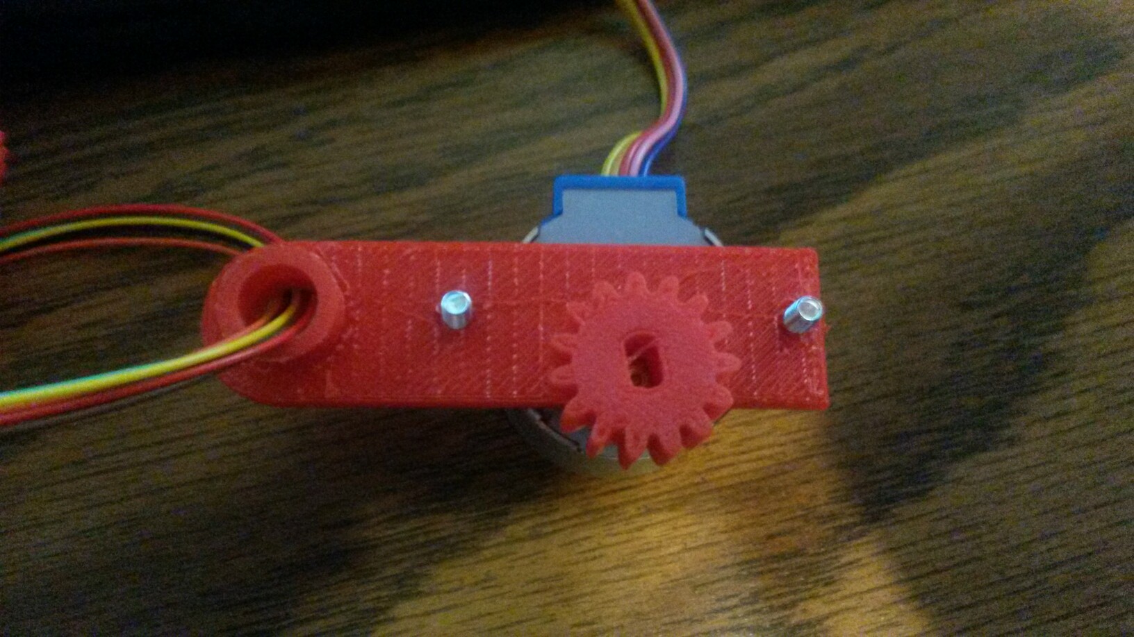 Gear and Mount for Slip Ring Files to download and to 3D print for