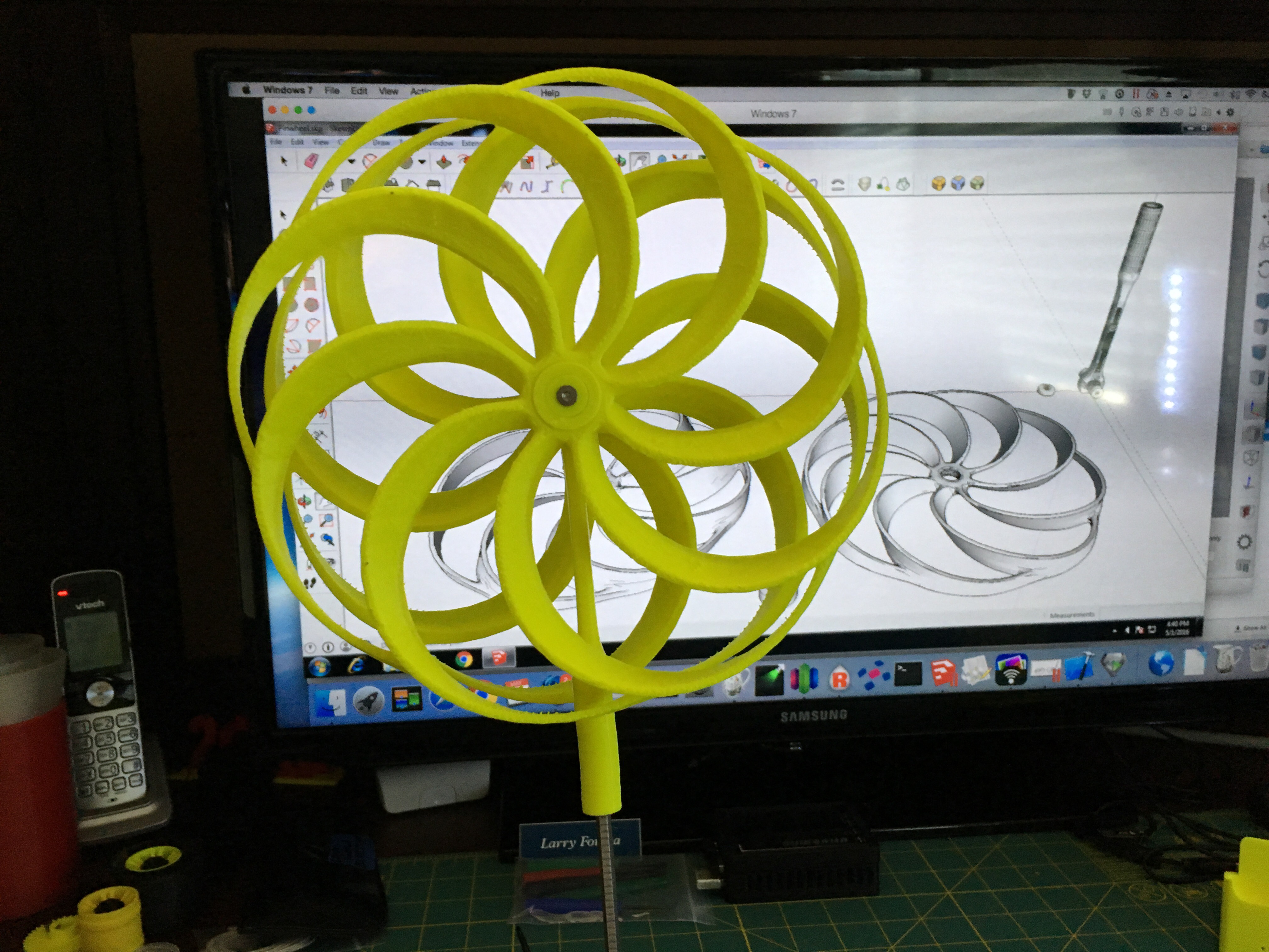 Pinwheel With Bearings