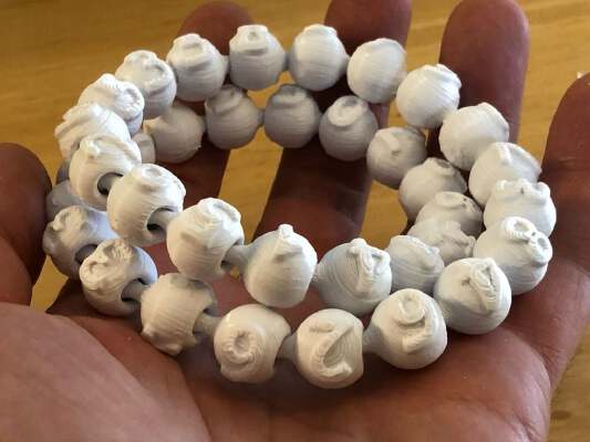 Pi Meditation Beads | 3d print model